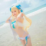 星之迟迟《《鸣夏》 半人马》主题写真：25张全套美图