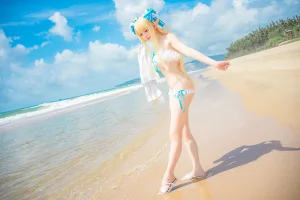 星之迟迟《《鸣夏》 半人马》主题写真：25张全套美图
