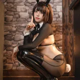 蜜汁猫裘《逆兔》主题写真：50张全套美图