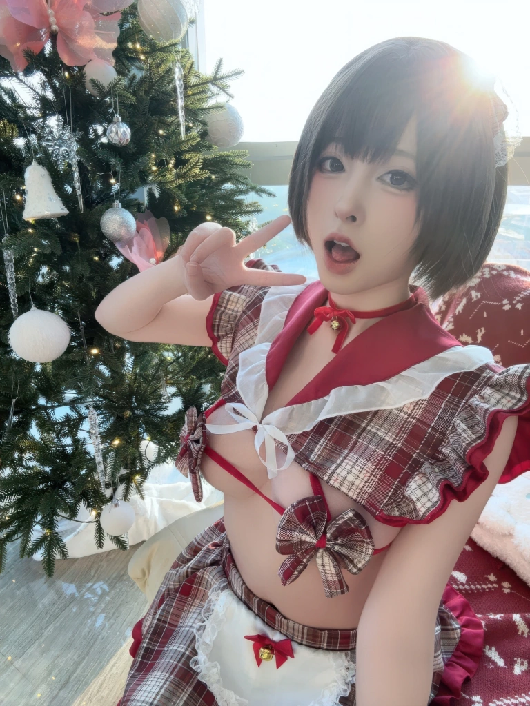 清水由乃《圣诞小蛋糕》主题写真：44张全套美图，含1个视频