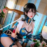 日奈娇(椎名莜)《阮梅》主题写真：30张全套美图