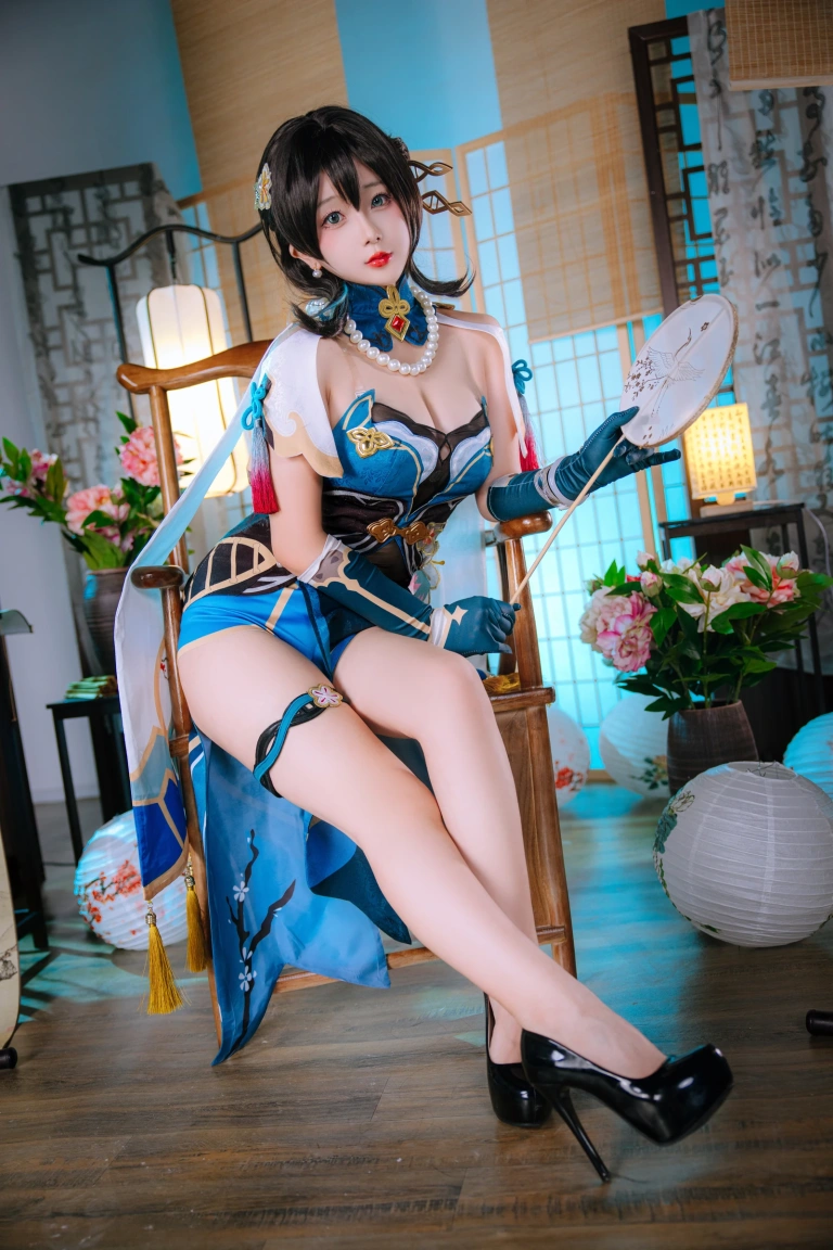 日奈娇(椎名莜)《阮梅》主题写真：30张全套美图