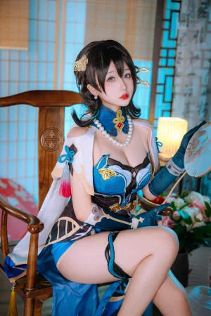日奈娇(椎名莜)《阮梅》主题写真：30张全套美图