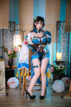 日奈娇(椎名莜)《阮梅》主题写真：30张全套美图