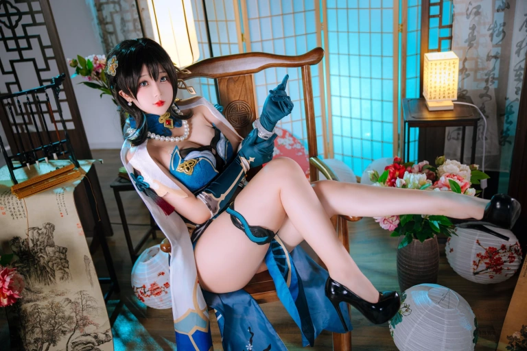 日奈娇(椎名莜)《阮梅》主题写真：30张全套美图