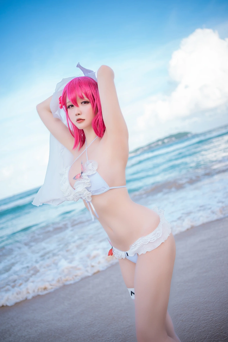 星之迟迟《《鸣夏》 黑太子》主题写真：30张全套美图