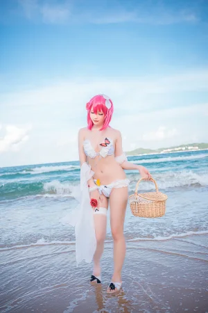 星之迟迟《《鸣夏》 黑太子》主题写真：30张全套美图