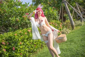 星之迟迟《《鸣夏》 黑太子》主题写真：30张全套美图