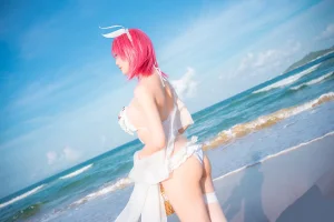 星之迟迟《《鸣夏》 黑太子》主题写真：30张全套美图