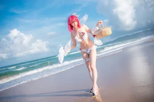 星之迟迟《《鸣夏》 黑太子》主题写真：30张全套美图