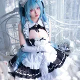 清水由乃《Nikke胜利女神 普利瓦蒂》主题写真：85张全套美图，含1个视频