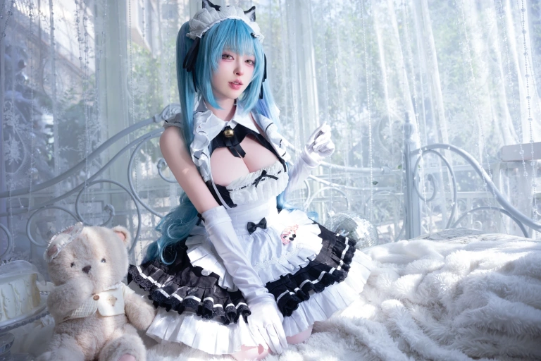 清水由乃《Nikke胜利女神 普利瓦蒂》主题写真：85张全套美图，含1个视频