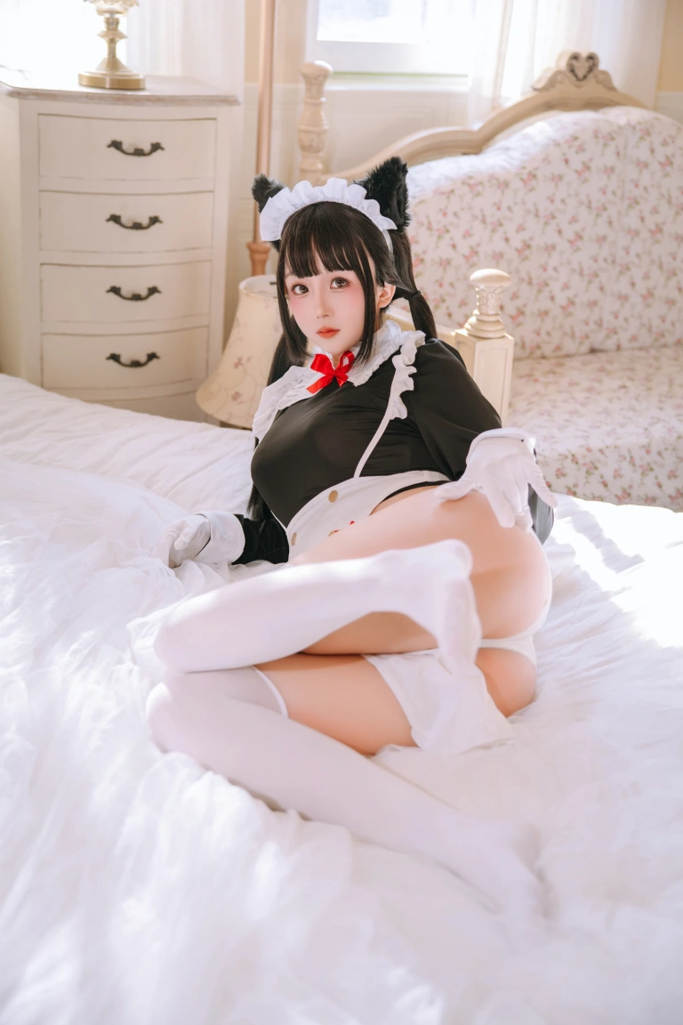 日奈娇(椎名莜)《猫娘女仆》主题写真：134张全套美图，含4个视频