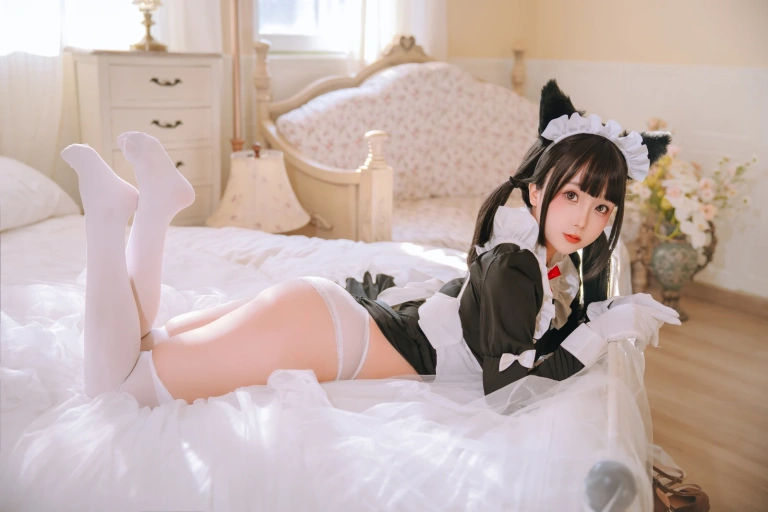 日奈娇(椎名莜)《猫娘女仆》主题写真：134张全套美图，含4个视频