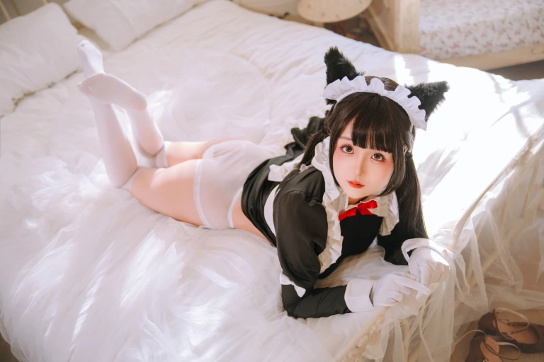 日奈娇(椎名莜)《猫娘女仆》主题写真：134张全套美图，含4个视频