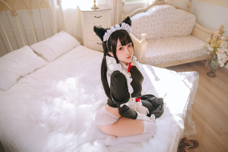 日奈娇(椎名莜)《猫娘女仆》主题写真：134张全套美图，含4个视频