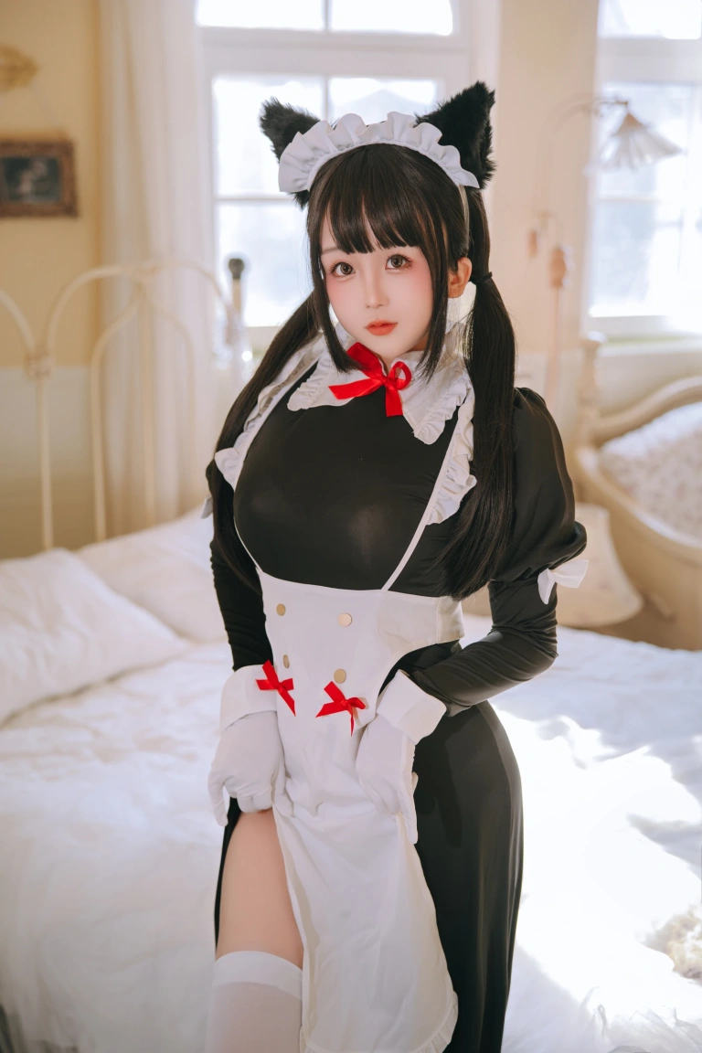 日奈娇(椎名莜)《猫娘女仆》主题写真：134张全套美图，含4个视频