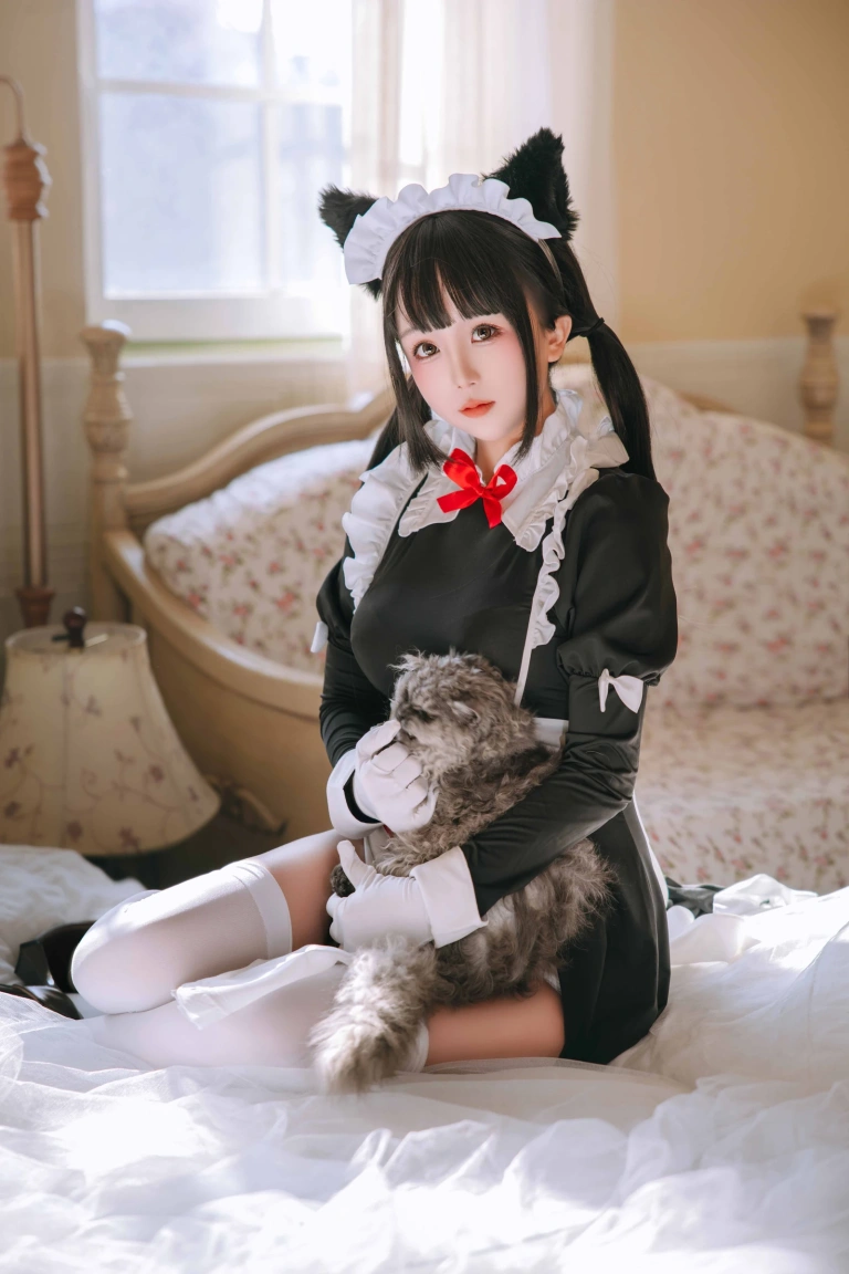 日奈娇(椎名莜)《猫娘女仆》主题写真：134张全套美图，含4个视频