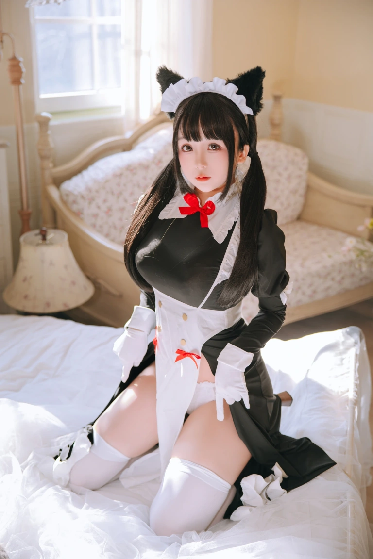 日奈娇(椎名莜)《猫娘女仆》主题写真：134张全套美图，含4个视频