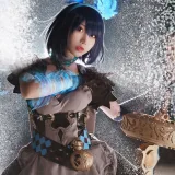 面饼仙儿《爱丽丝》主题写真：18张全套美图