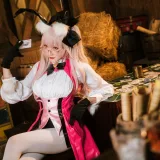 瓜希酱《光之高扬斯卡娅2階》主题写真：30张全套美图