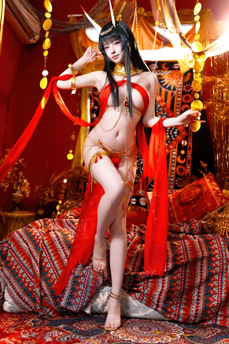 清水由乃《碧蓝航线 能代舞娘》主题写真：59张全套美图，含2个视频