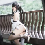 瓜希酱《碧蓝航线 镇海旗袍》主题写真：15张全套美图