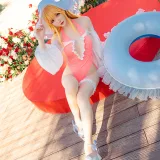 星之迟迟《《鸣夏》 黎塞留》主题写真：30张全套美图