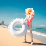 星之迟迟《《鸣夏》 黎塞留》主题写真：30张全套美图