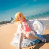 星之迟迟《《鸣夏》 黎塞留》主题写真：30张全套美图
