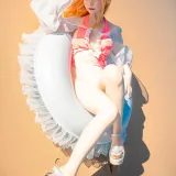 星之迟迟《《鸣夏》 黎塞留》主题写真：30张全套美图