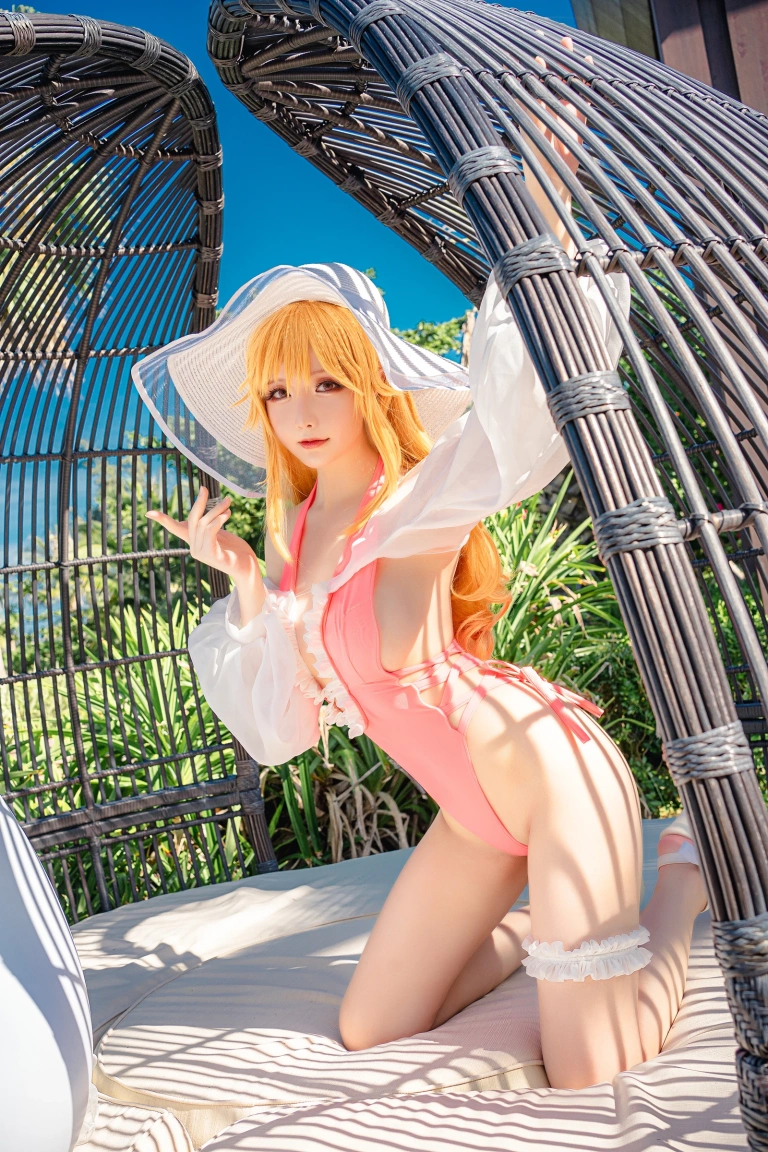 星之迟迟《《鸣夏》 黎塞留》主题写真：30张全套美图