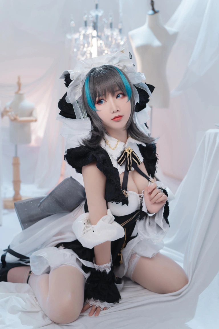 面饼仙儿《柴郡》主题写真：36张全套美图
