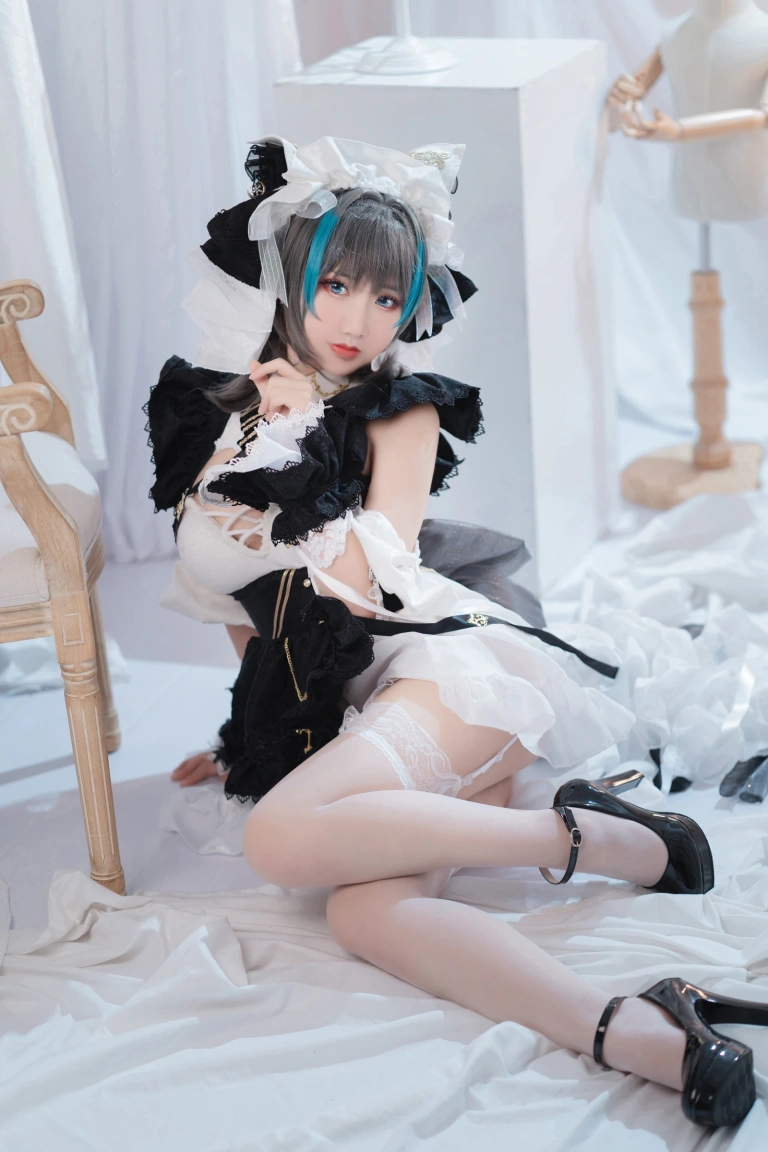 面饼仙儿《柴郡》主题写真：36张全套美图