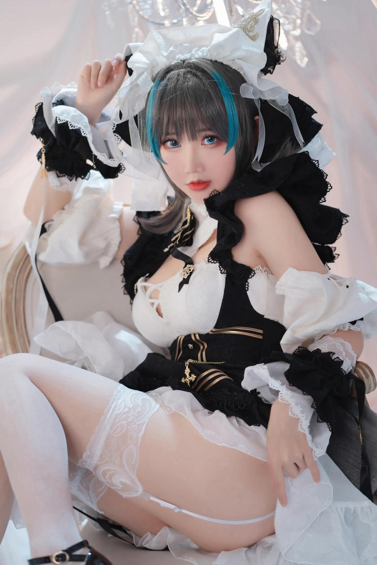 面饼仙儿《柴郡》主题写真：36张全套美图