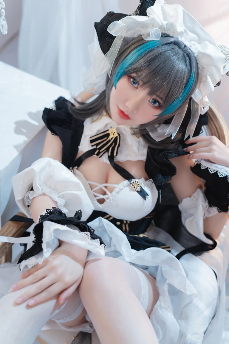 面饼仙儿《柴郡》主题写真：36张全套美图