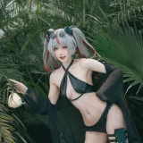 阿包也是兔娘《碧蓝航线 阿诺德》主题写真：38张全套美图