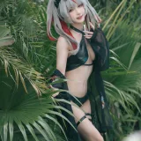 阿包也是兔娘《碧蓝航线 阿诺德》主题写真：38张全套美图