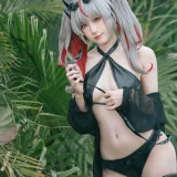 阿包也是兔娘《碧蓝航线 阿诺德》主题写真：38张全套美图