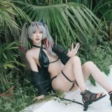 阿包也是兔娘《碧蓝航线 阿诺德》主题写真：38张全套美图