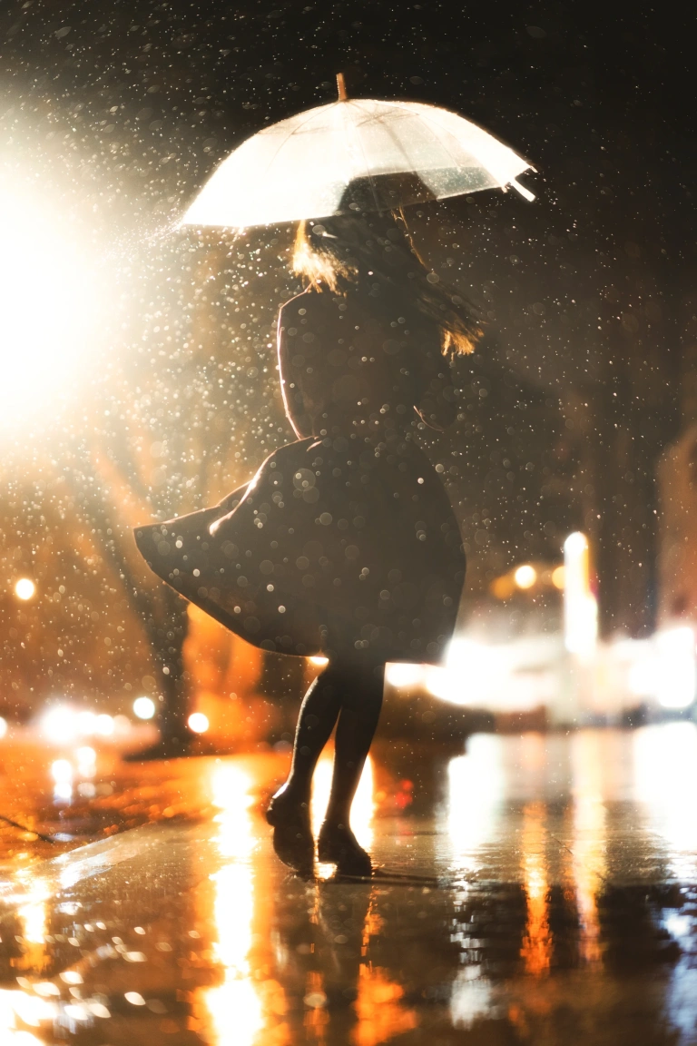 桜桃喵《桜桃未熟3 雨下》主题写真：43张全套美图