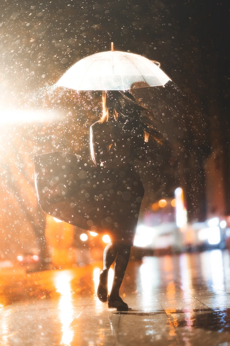 桜桃喵《桜桃未熟3 雨下》主题写真：43张全套美图