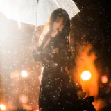 桜桃喵《桜桃未熟3 雨下》主题写真：43张全套美图