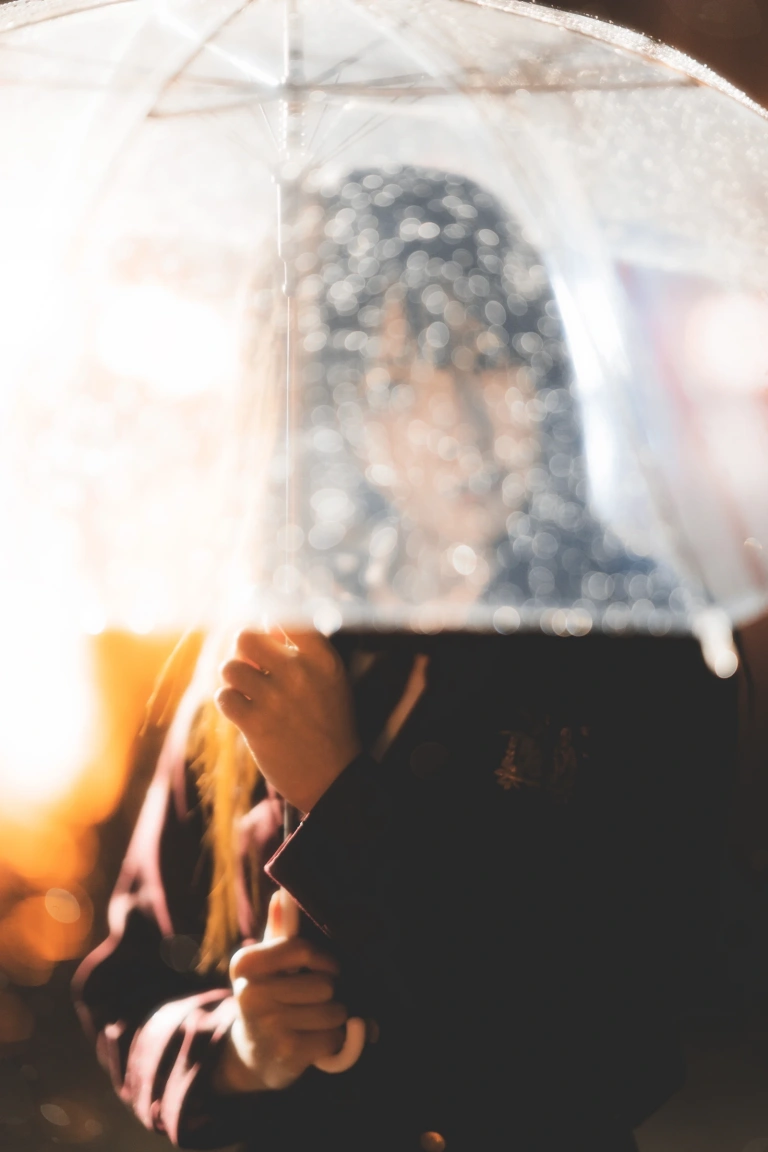 桜桃喵《桜桃未熟3 雨下》主题写真：43张全套美图