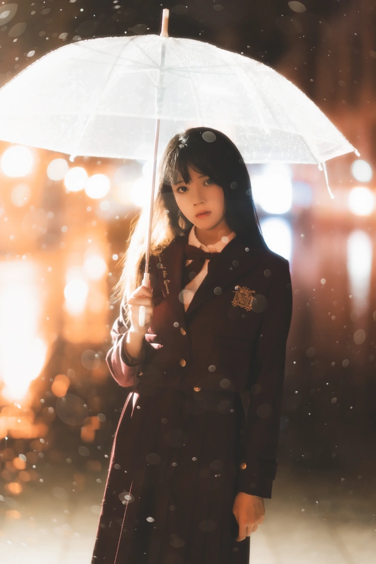 桜桃喵《桜桃未熟3 雨下》主题写真：43张全套美图