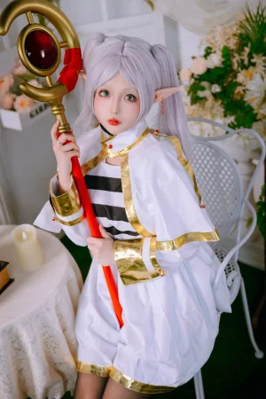 日奈娇(椎名莜)《芙莉莲》主题写真：60张全套美图
