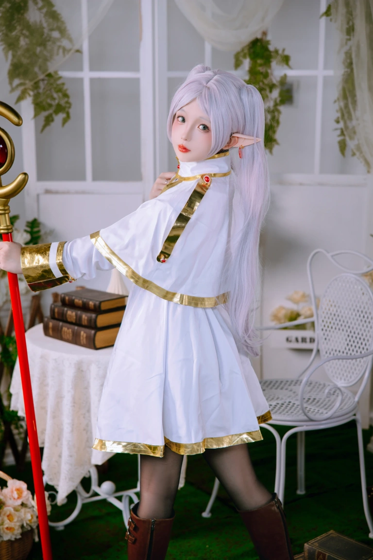 日奈娇(椎名莜)《芙莉莲》主题写真：60张全套美图