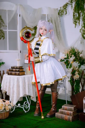 日奈娇(椎名莜)《芙莉莲》主题写真：60张全套美图