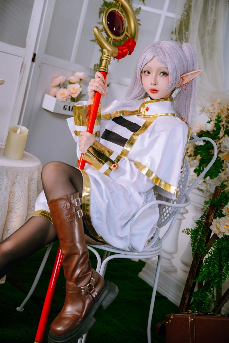 日奈娇(椎名莜)《芙莉莲》主题写真：60张全套美图