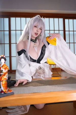 清水由乃《碧蓝航线 白凤和服》主题写真：76张全套美图，含1个视频